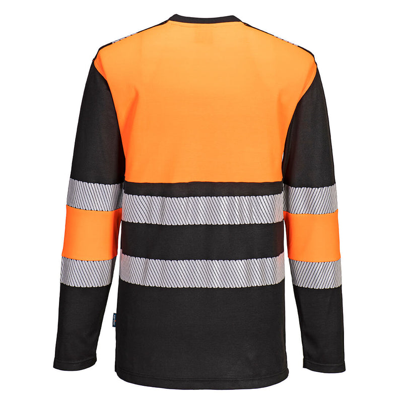 PW312 - PW3 Hi-Vis Cotton Comfort Class 1 T-Shirt L/S