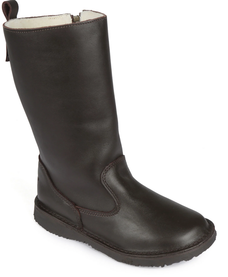 Eskimo 100%wool-lined ladies premium leather boot