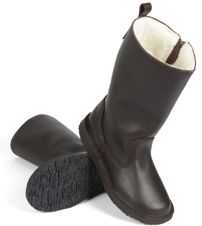 Eskimo 100%wool-lined ladies premium leather boot