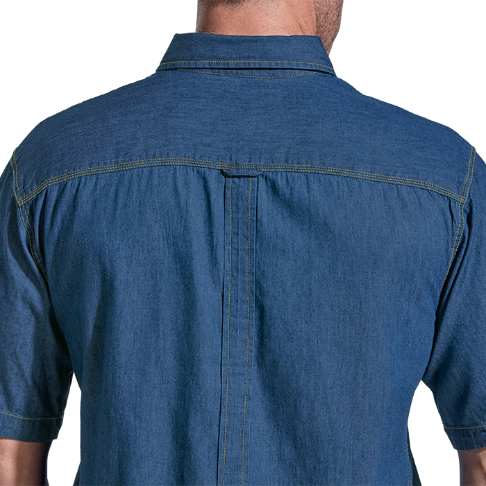 Mens Denver Denim Shirt Long Sleeve