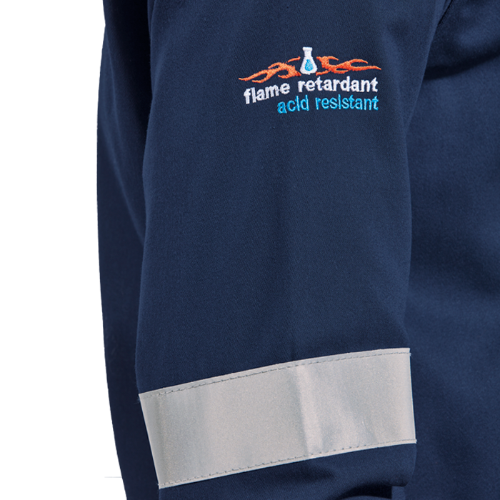 D59 Conti Suit 2pce Flame & Acid Res Navy