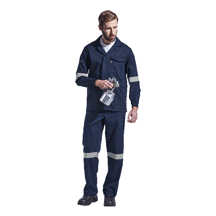 D59 100% Cotton Flame & Acid Resist Navy