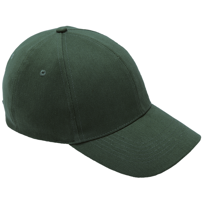 Golf Cap 6 Panel Brushed Cotton Cap