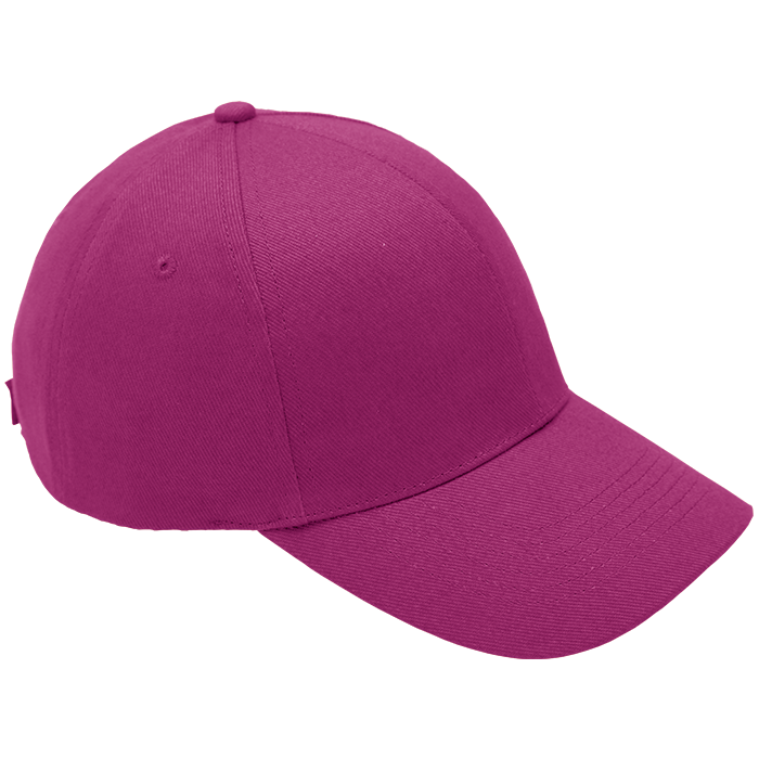 Golf Cap 6 Panel Brushed Cotton Cap