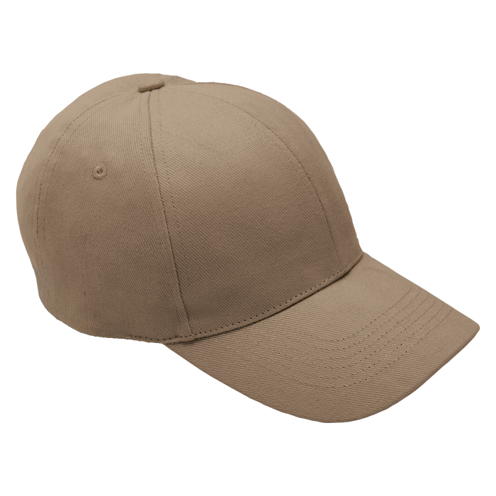 Golf Cap 6 Panel Brushed Cotton Cap