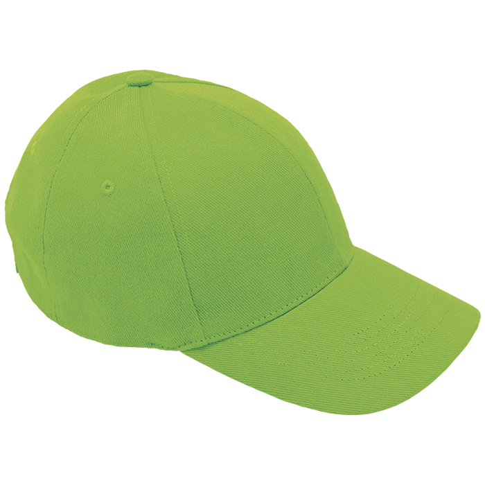 Golf Cap 6 Panel Brushed Cotton Cap