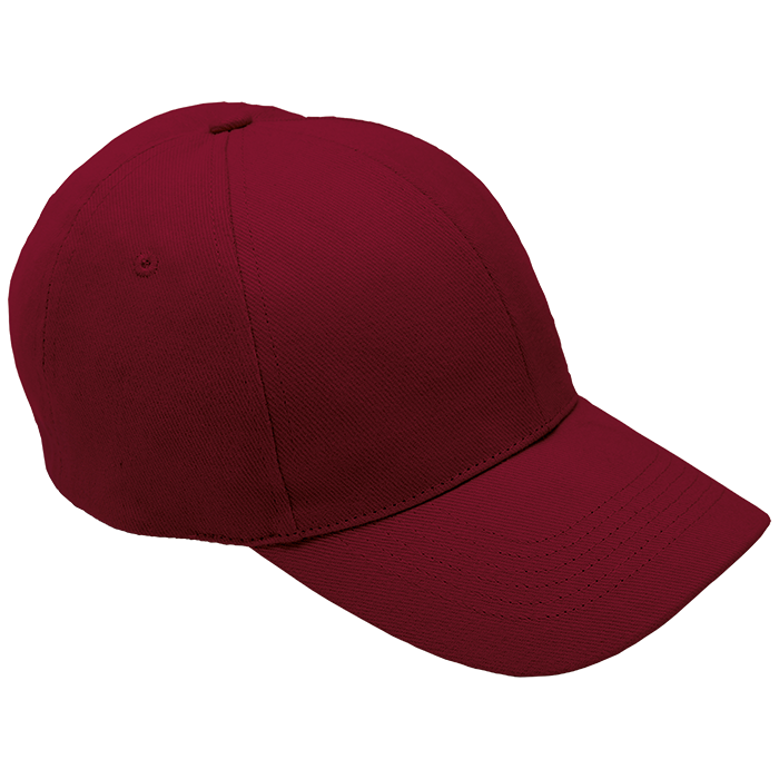 Golf Cap 6 Panel Brushed Cotton Cap