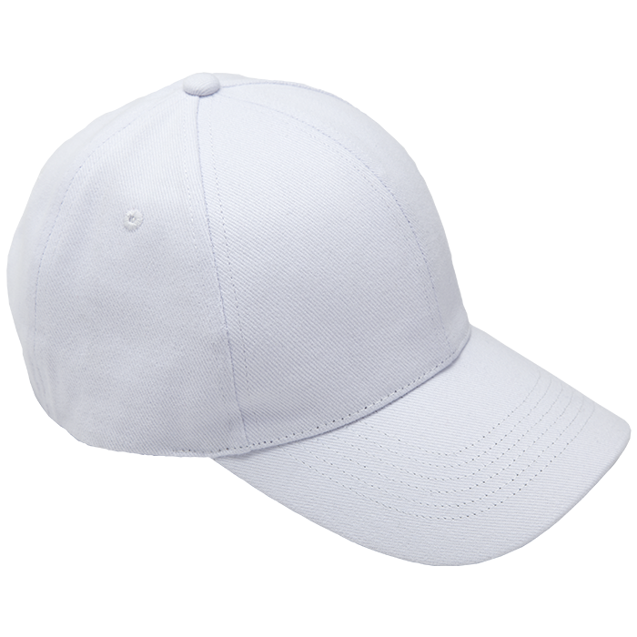 Golf Cap 6 Panel Brushed Cotton Cap