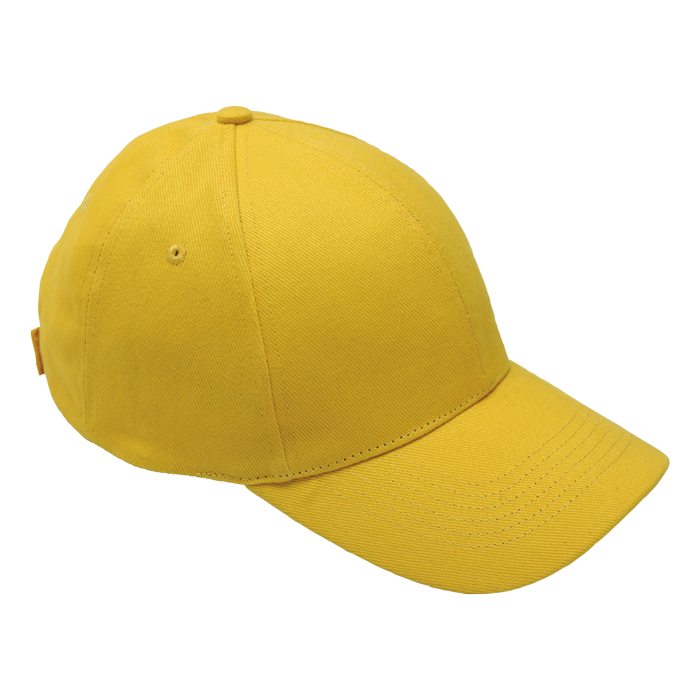 Golf Cap 6 Panel Brushed Cotton Cap