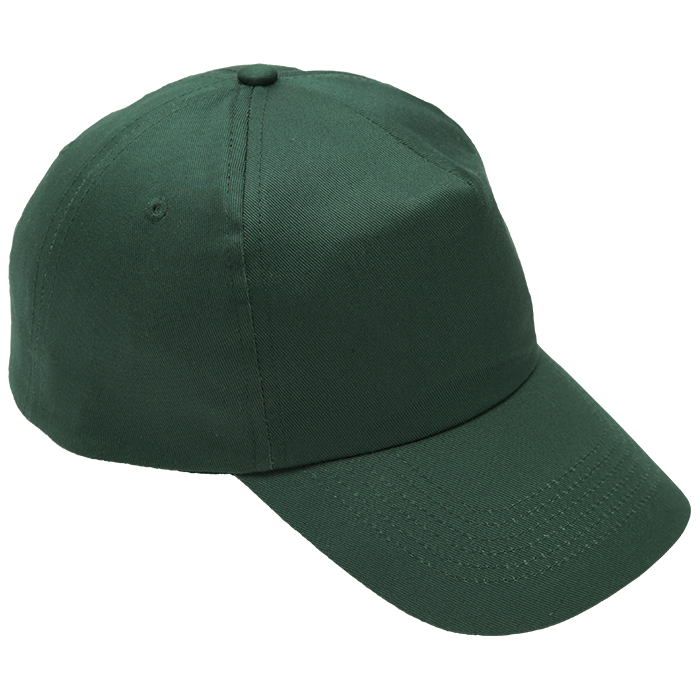 Golf Cap 5 Panel Cotton with Hard Front