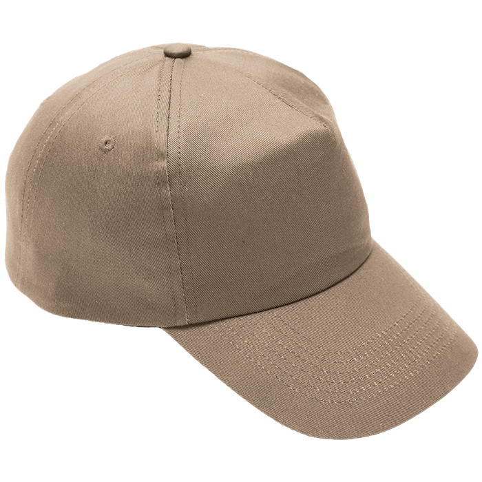 Golf Cap 5 Panel Cotton with Hard Front