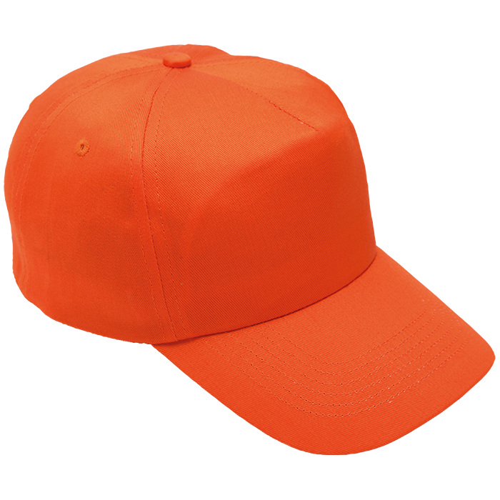 Golf Cap 5 Panel Cotton with Hard Front