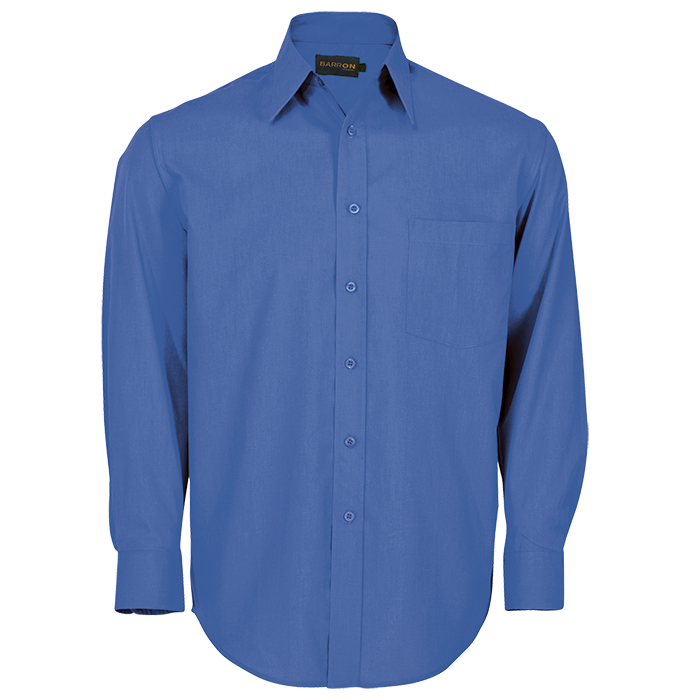 Mens Basic Poly Cotton Lounge Long Sleeve