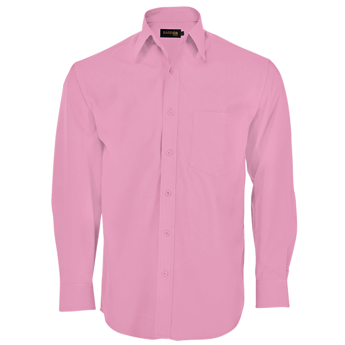 Mens Basic Poly Cotton Lounge Long Sleeve