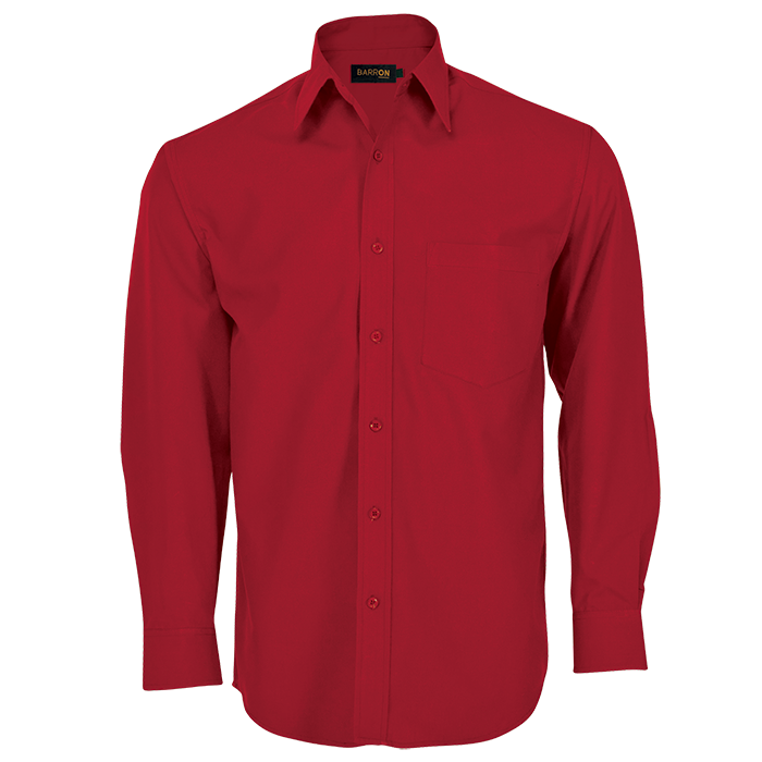 Mens Basic Poly Cotton Lounge Long Sleeve