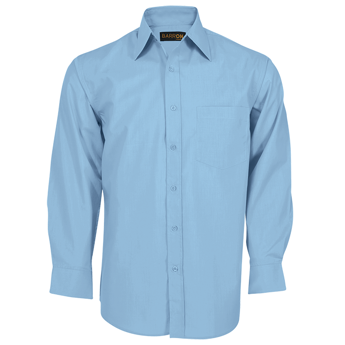 Mens Basic Poly Cotton Lounge Long Sleeve