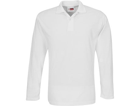 Mens 175g Pique Knit Long Sleeve Golfer