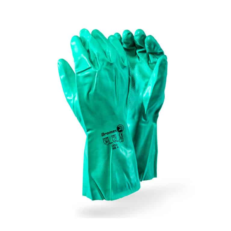 Green Nitrile Glove 33cm G033